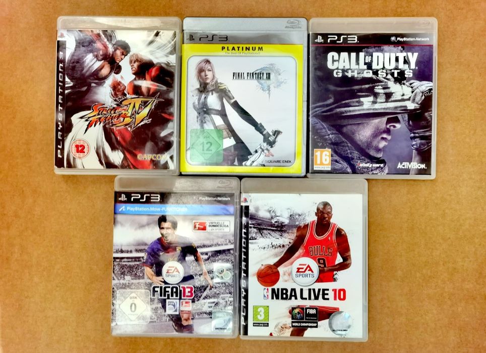 Streetfighter Final Fantasy Call of Duty FIFA joc video ps3