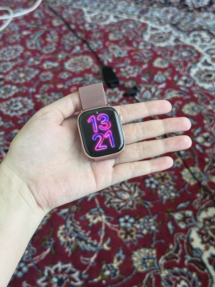 Смарт-часы Apple Watch Series 10 M/L 46 мм золотистый-белый
