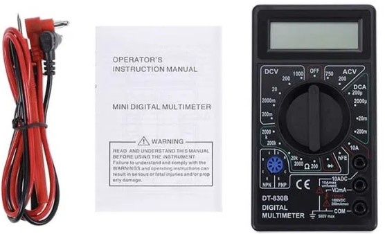 Aparat de masura Multimetru DT-830B voltmetru ampermetru ohmetru