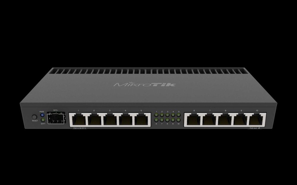 Маршрутизатор MikroTik RB4011iGS+RM