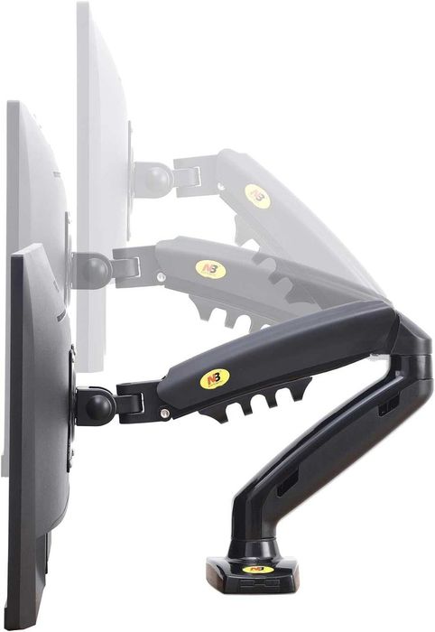 Ergosolid за PC монитор, съчленено рамо, ергономично, газова пружина