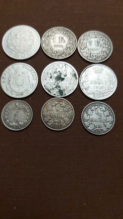 Monede vechii din  argint, 65 lei  bucata