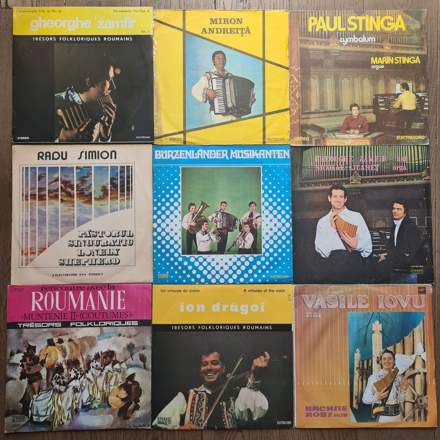 Discuri vinil, LP vinyl, muzica lautareasca, populara