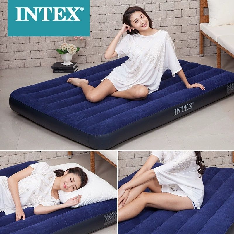 Удобный и практичный надувной матрас от бренда INTEX — идеальное решен