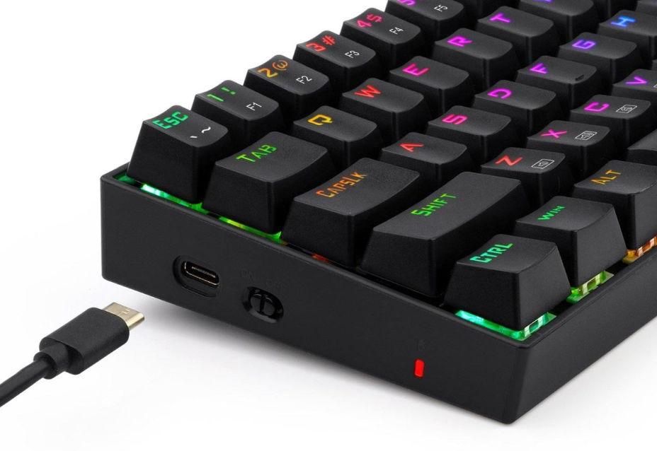 Tastatura wireless Redragon Deimos mecanica RGB