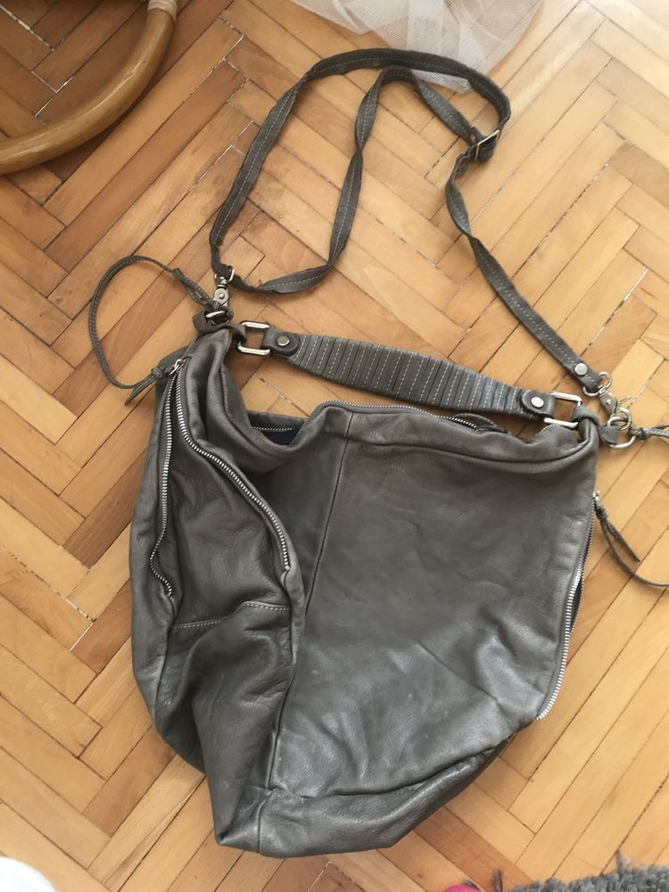 Geanta piele crossbody