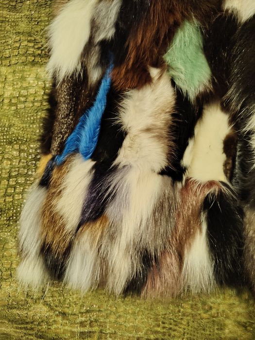 Vând vestă blană de vulpe superbă!