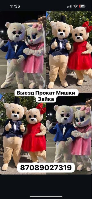 Мишки на прокат и Выезд