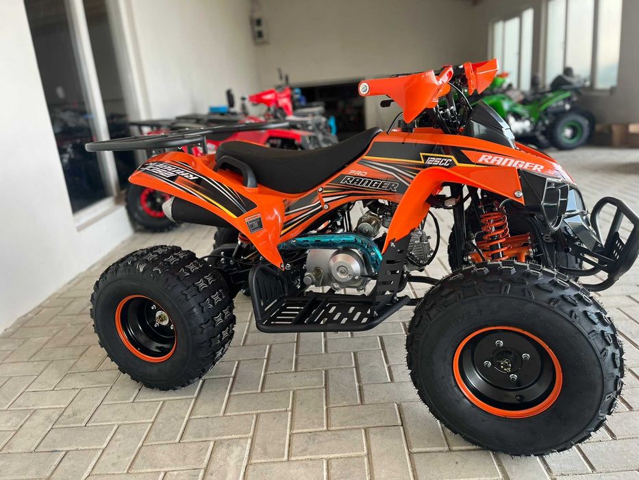 Atv Ranger 8" 125cc 4T benzina portocaliu semi-automat