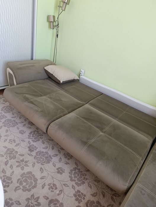 Ъглов диван с клик клак мехнизъм