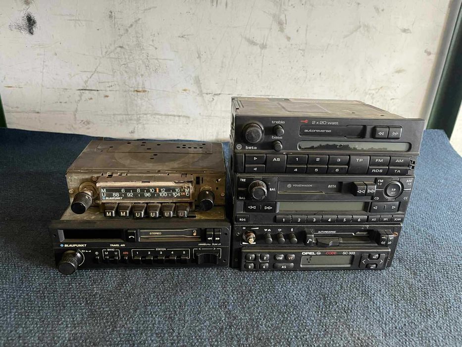 Radiocasetofoane Blaupunkt Hamburg, Opel SC303, Volkswagen Beta