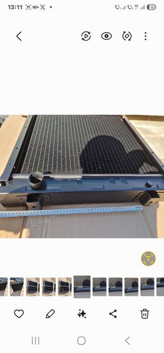 Radiator tractor fiat Serie: 90-90 55-90 fiat agri 70-90
100-90, 100-9