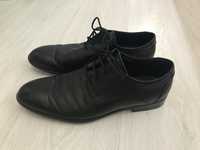 Черни мъжки официални обувки 42-ри номер