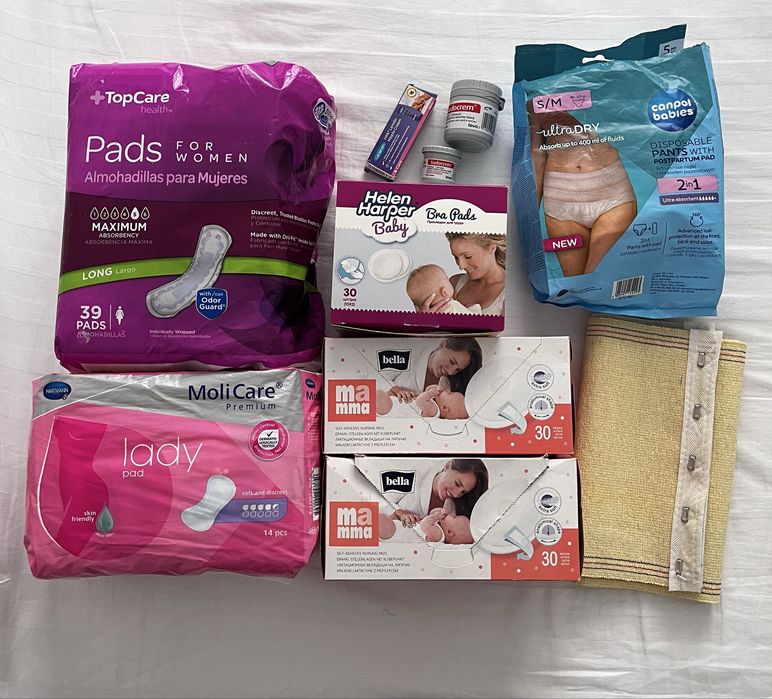Set postpartum, produse mama si bebe