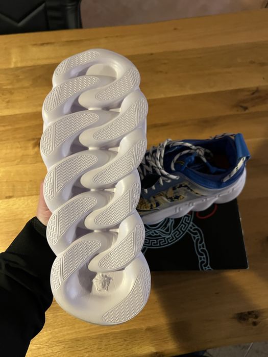 Versace Chain Reaction Bluette Gold