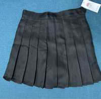 черная юбка с шортиками внутри