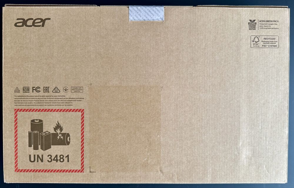 Laptop Acer Aspire Go 15 R5-5625U 15.6” Silver 32GB 1TB Nou Sigilat