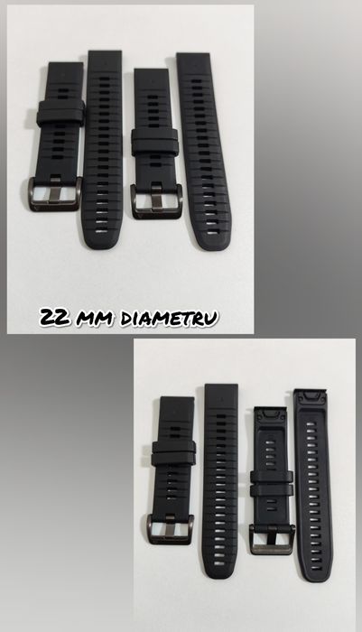 Curele Garmin Fenix originale + after market. Fenix 5, 6, 6X PRO, 7X