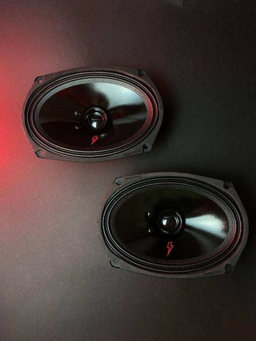 Мощнейшие динамики колонки овальные лодочки Урал молния ural molot