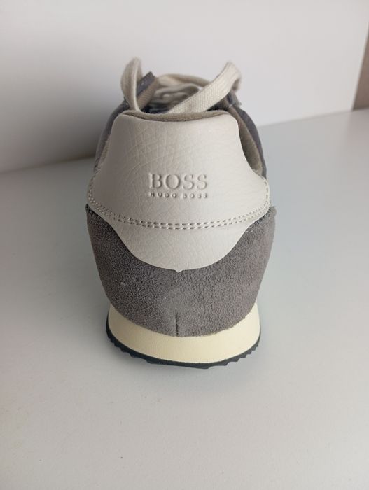 Мъжки кожени маратонки Boss