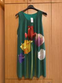 Rochie voal verde - marime universala