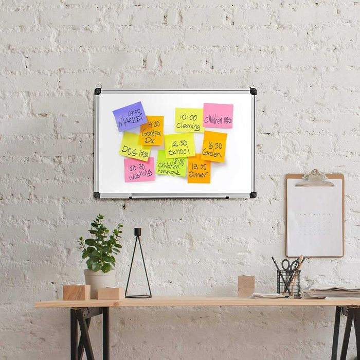 Tabla magnetica cu markere colorate magneti burete whiteboard 60x40 cm