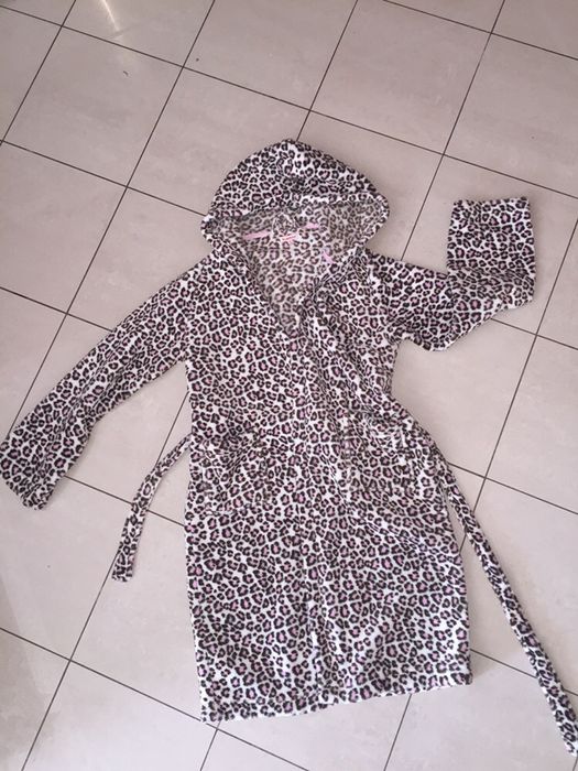 Пухен халатЛ и детски-104/110и116/122/128M&S;146/152-тигров