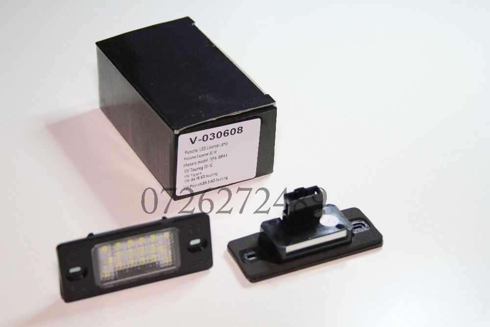 Lampi numar inmatriculare LED SMD dedicate VW Golf4,5,6,7,Passat B6,CC