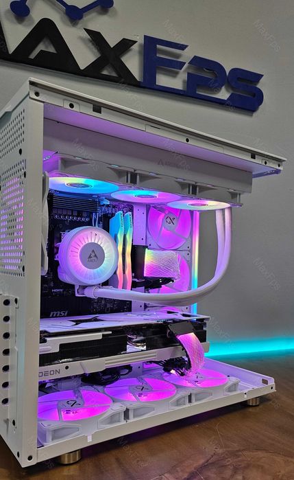 НОВО! 7900GRE 16GB, Ryzen 7 7800X3D, 32GB RAM, 1TB! Геймърски компютър