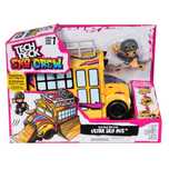 Set autobuz cu mini skateboard si figurina, Tech Deck, SK8 Crew