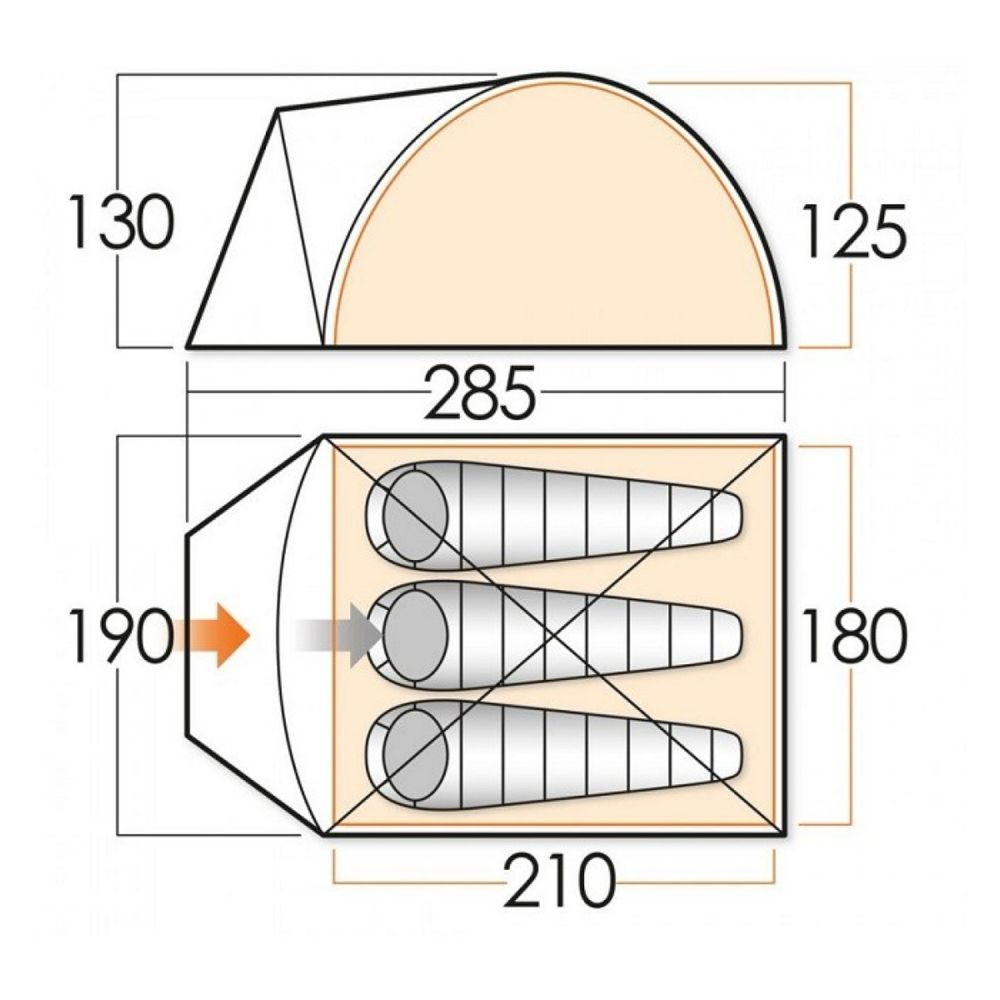 Палатка VANGO Alpha 300