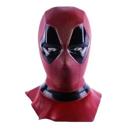 Masca dupa personajul supererou din Deadpool, Halloween, latex
