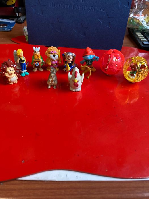 Играчки от Kinder яйца ново сет 6 бр.