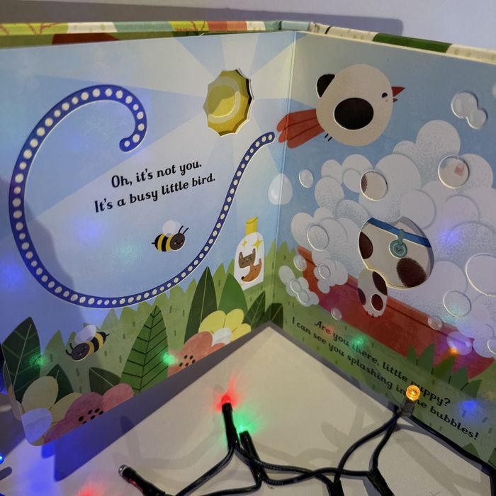 Carte Usborne pentru copii mici “Are you there little puppy?”