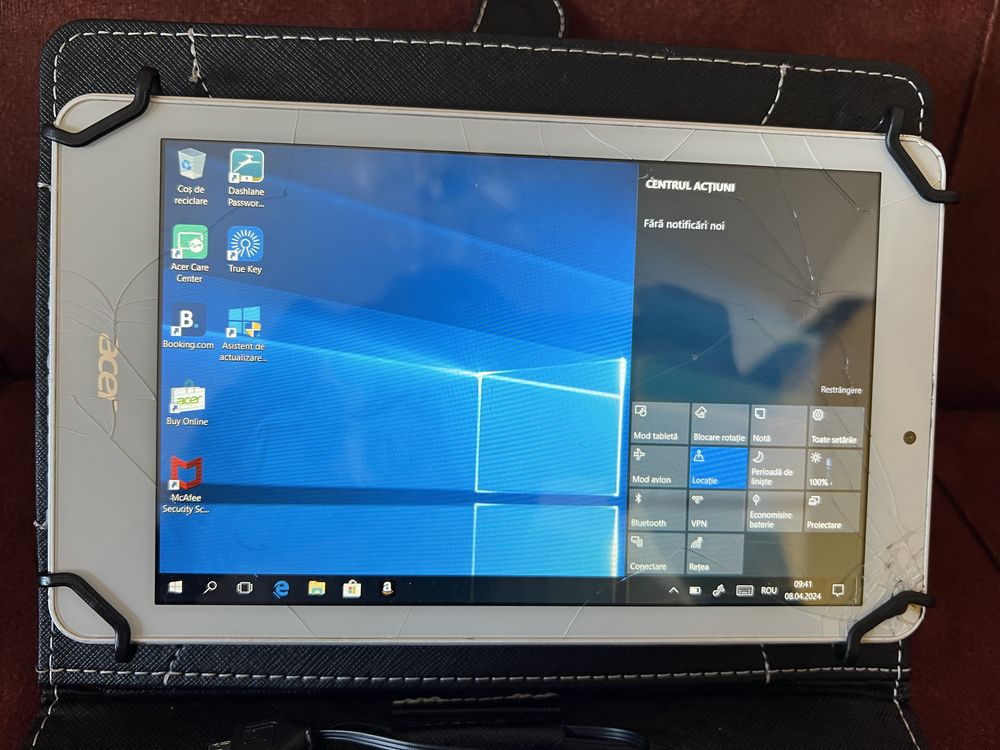 Tableta Acer iconia windows 10