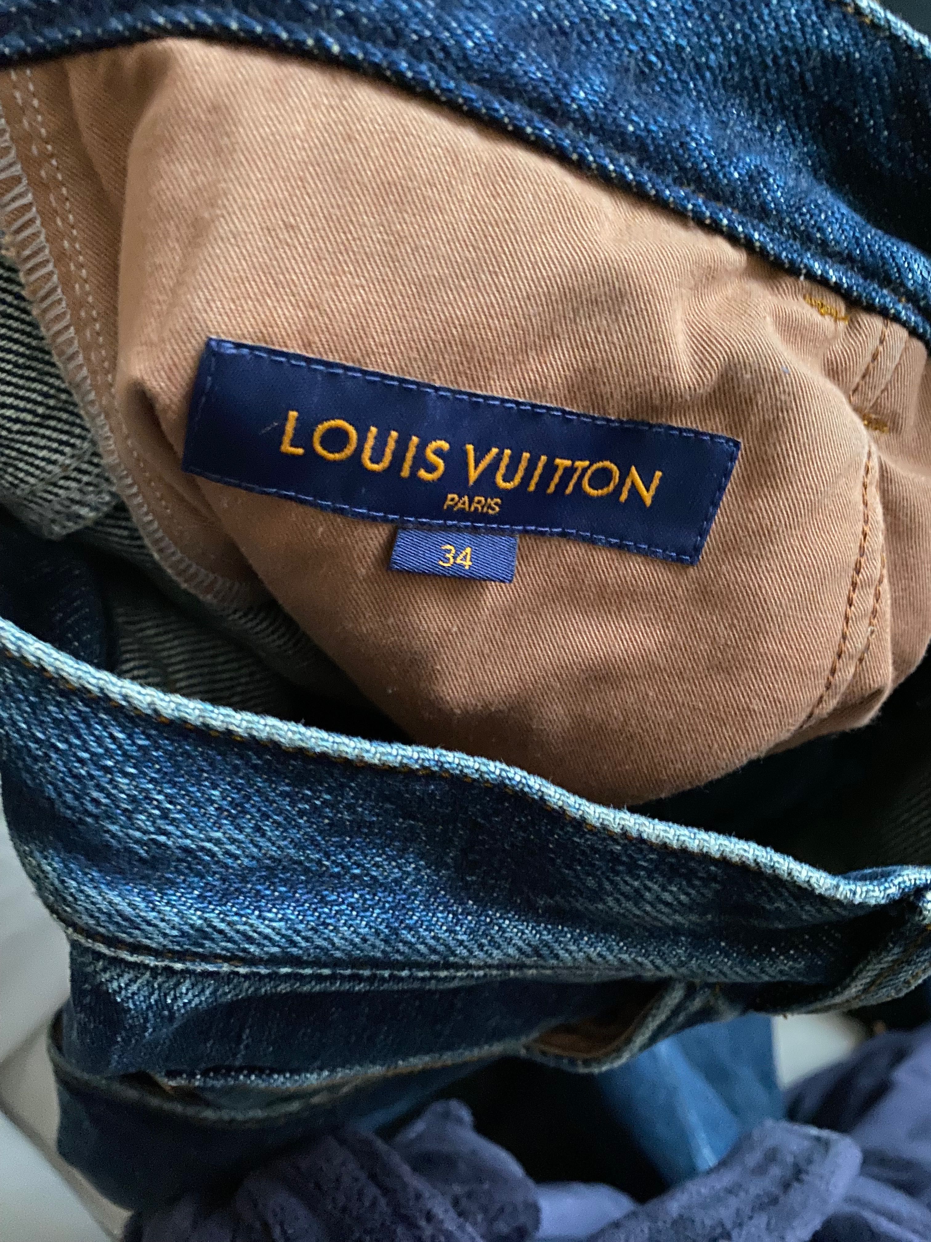 Дамски модни дънки Luis Vuitton