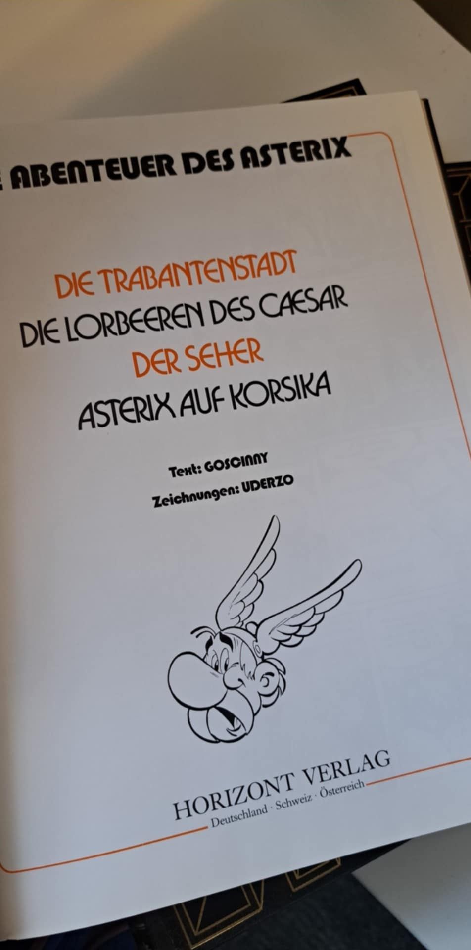 Asterix Obelix немски антикварни комикси+6 тома друго издание