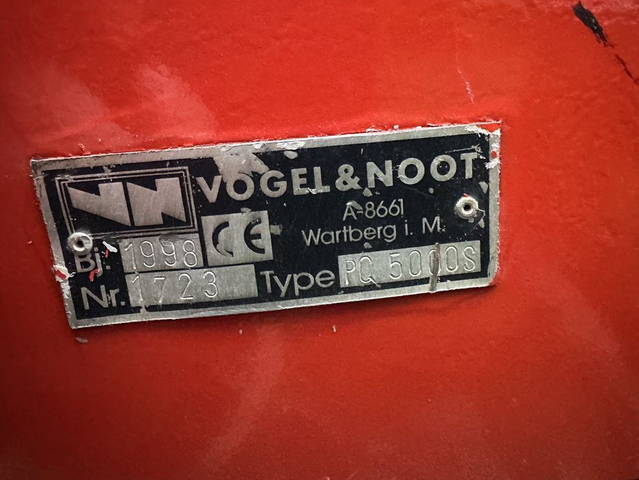 Grapa rotativa (freza) Vogel Noot