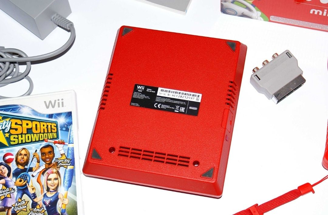 Nintendo Wii Mini видео игра пълен комплект Нинтендо мини + игра