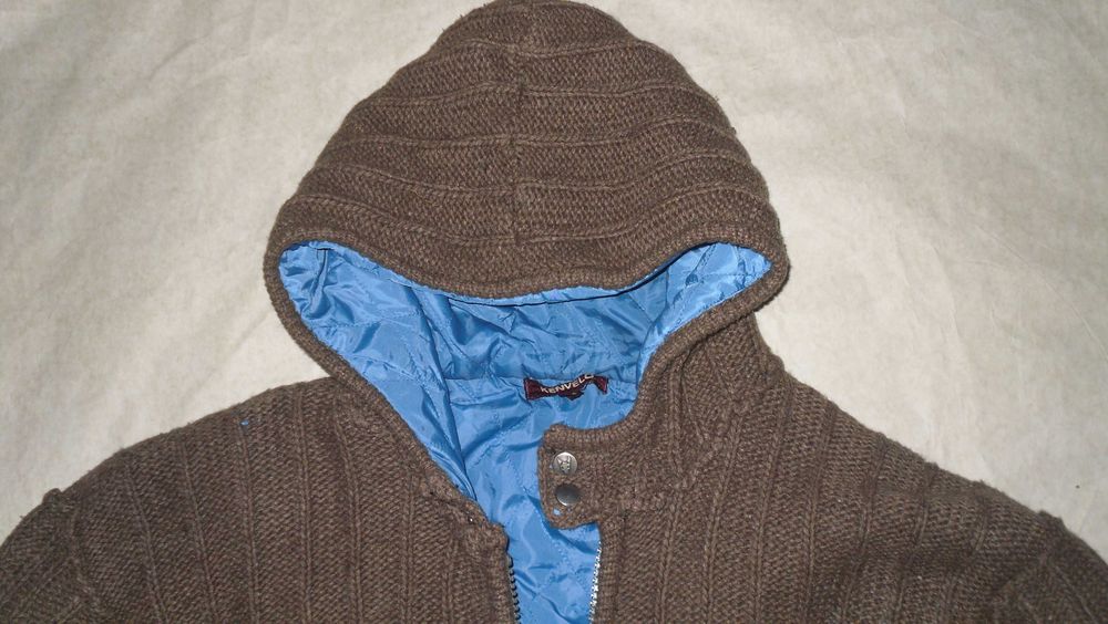 geaca hanorac tricotat gros  Kenvelo XL