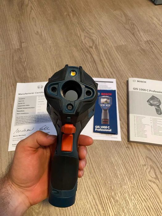 Термодетектор BOSCH Professional GIS 1000 C, (не е използвано)