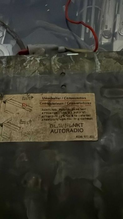 Porsche 911 Radio Blaupunkt Frankfurt KDB 971-803