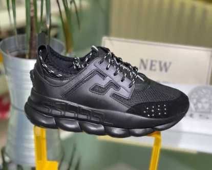 Versace Chain Reaction Full Black Premium dama si barbati