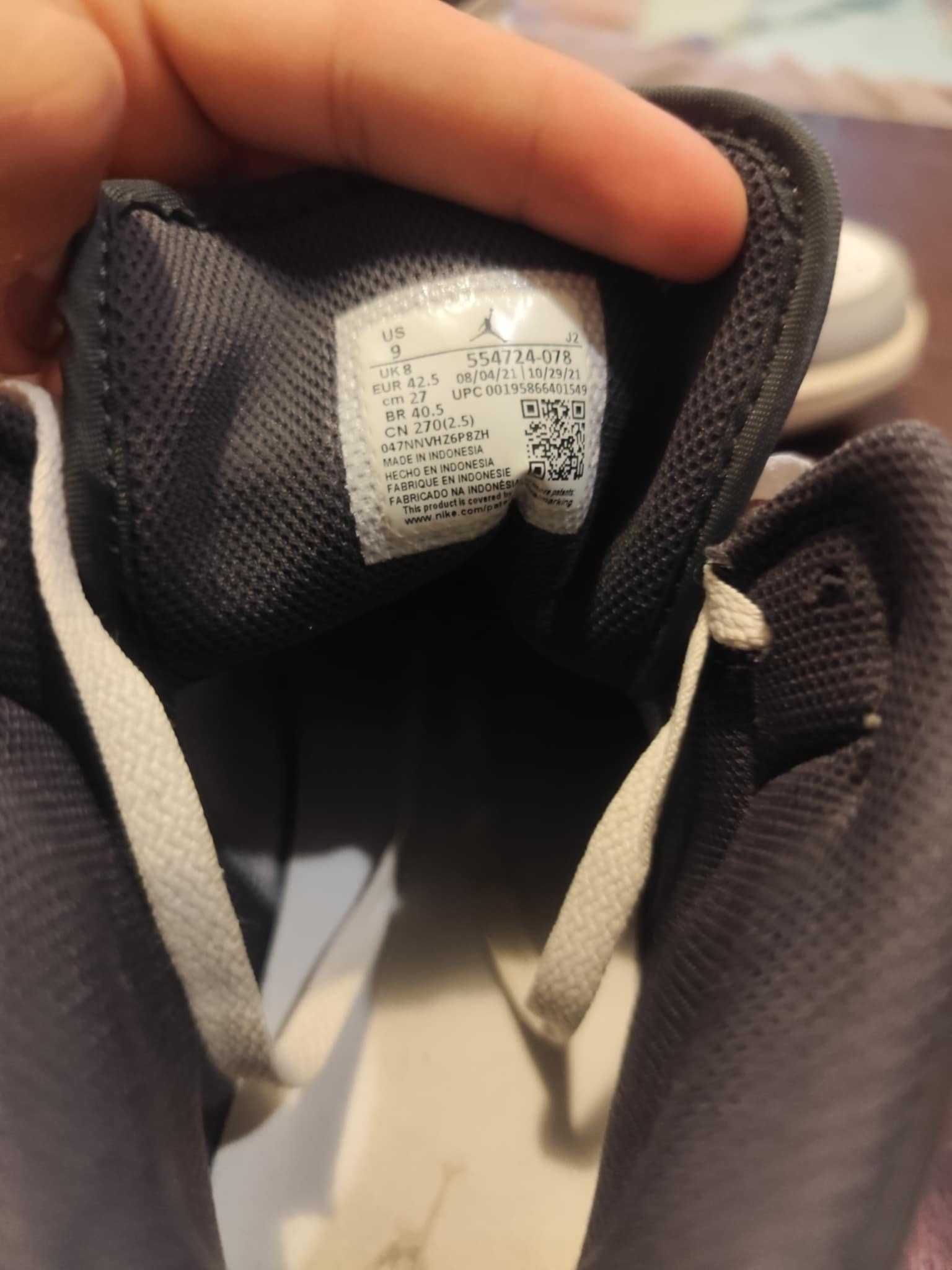 Air Jordan 1 Mid „Light Smoke Grey” (EU 42.5)