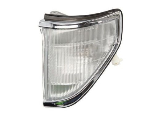 Lampa pozitie Toyota Land Cruiser (Fj80/Fj82), 01.1989-05.1996, fata, Stanga, LT, RJ, W5W; rama cromata; cu suport becuri; fara omologare, Depo