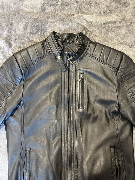 Мъжко яке от естествена кожа