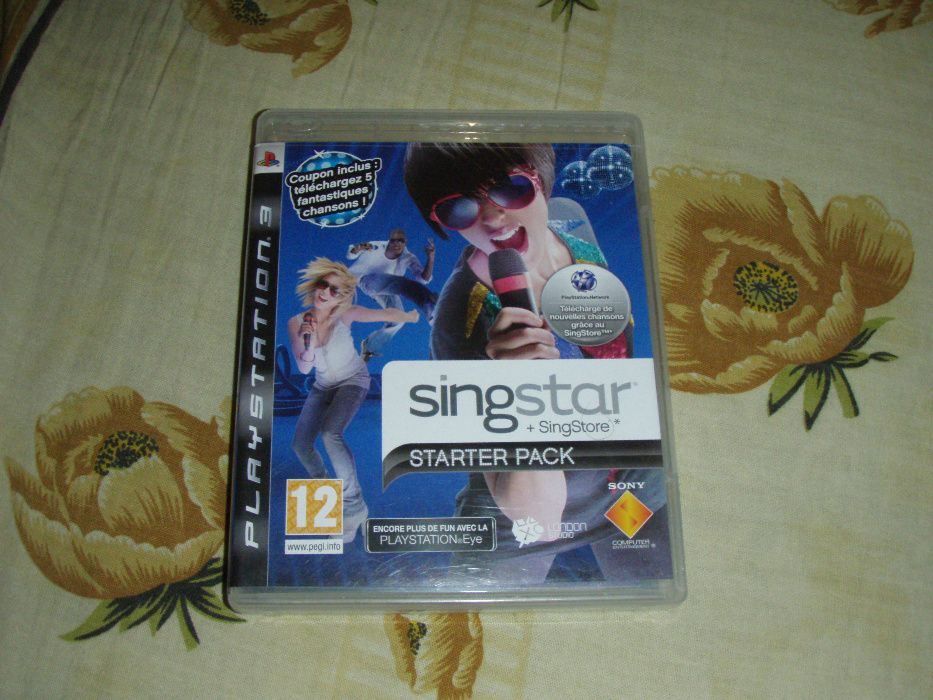 SingStar + SingStore - Starter Pack, numai disc (fara accesorii) PS3