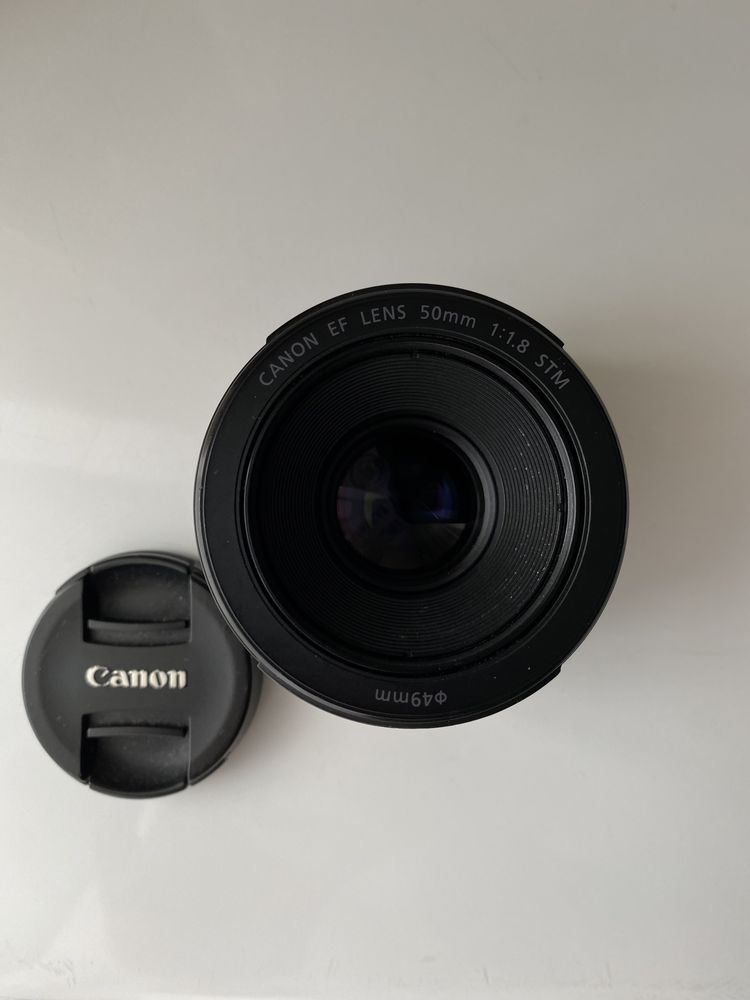 Obiectiv Canon EF 50 mm 1.8 STM