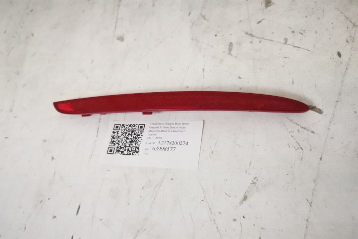 Catadioptru Dreapta Bara Spate Original In Stare Buna Coupe Mercedes-B