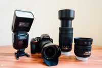 Nikon D3500 - AF-S 35mm f/1.8G / AF-P DX 18-55mm / AF-P DX 70-300mm